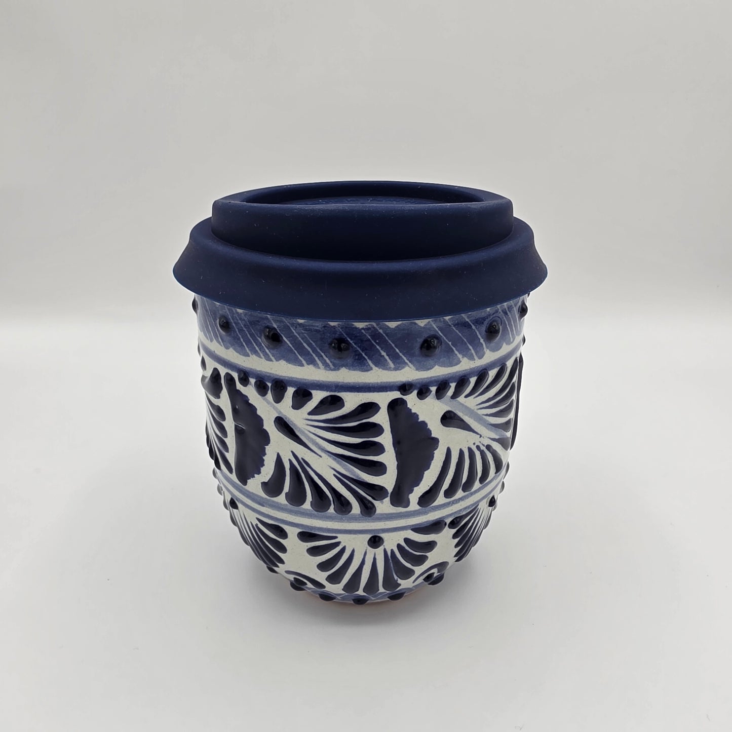 Handmade Round Talavera Ceramic Tumblers