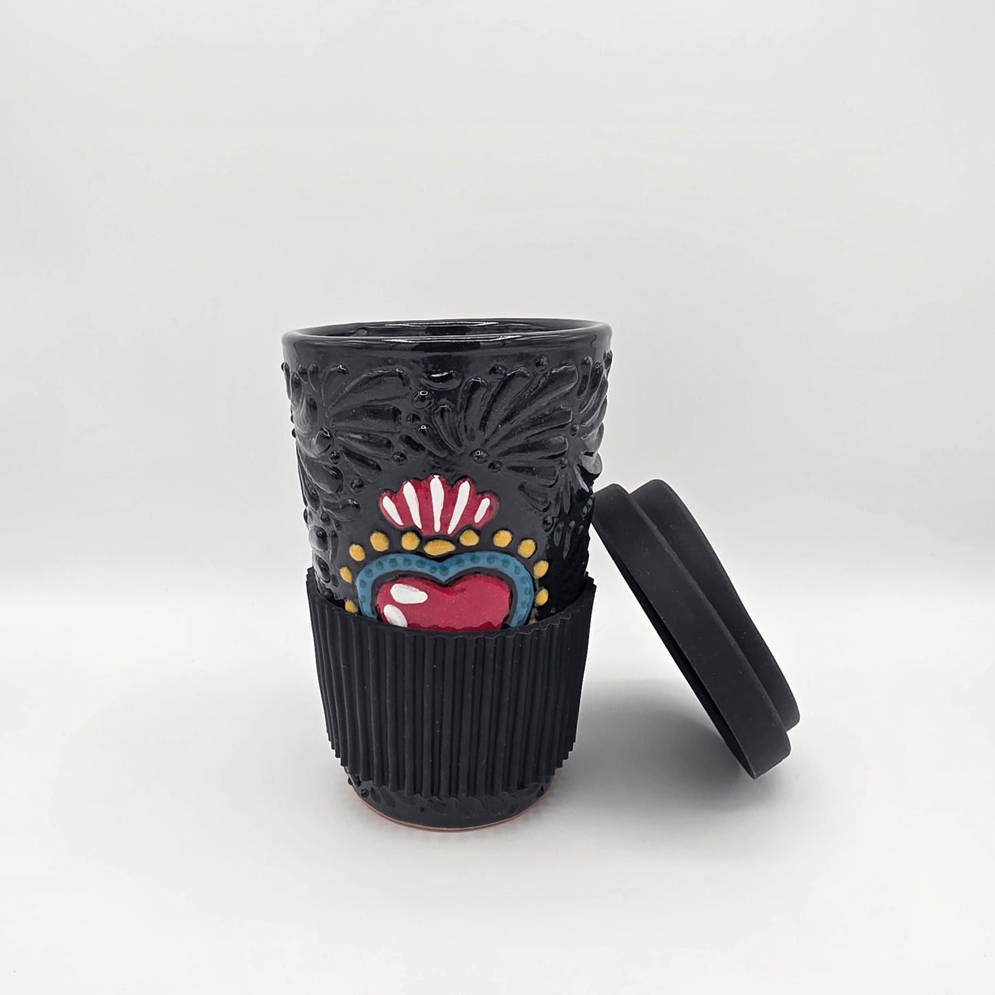 15 OZ Handmade Talavera Ceramic Tumblers