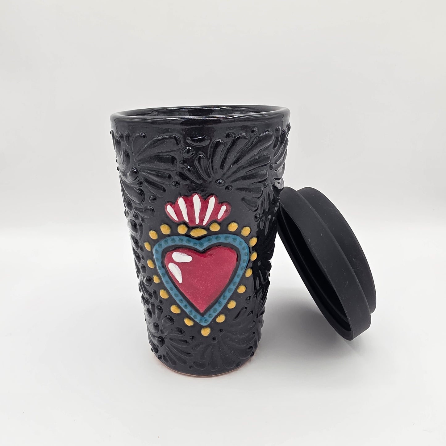 15 OZ Handmade Talavera Ceramic Tumblers