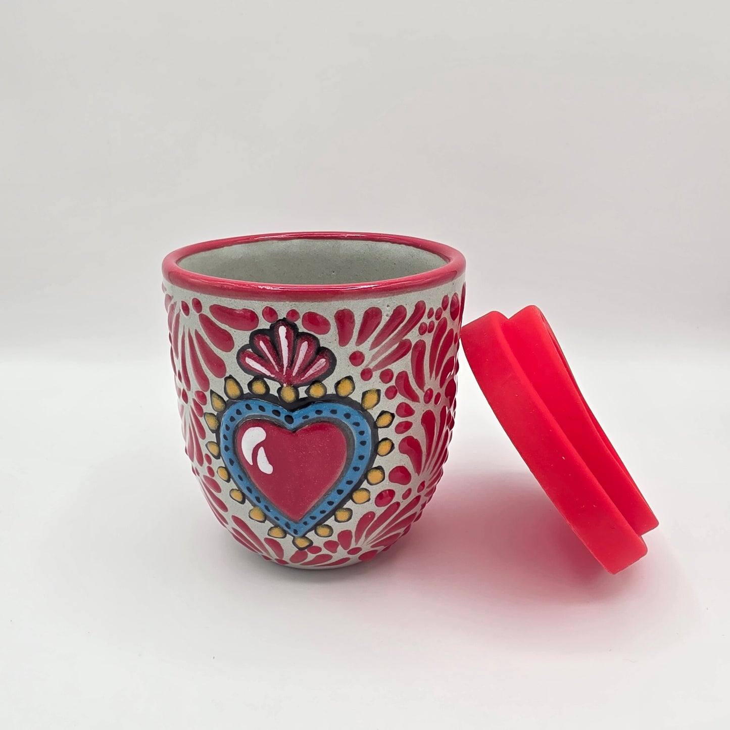 Handmade Round Talavera Ceramic Tumblers