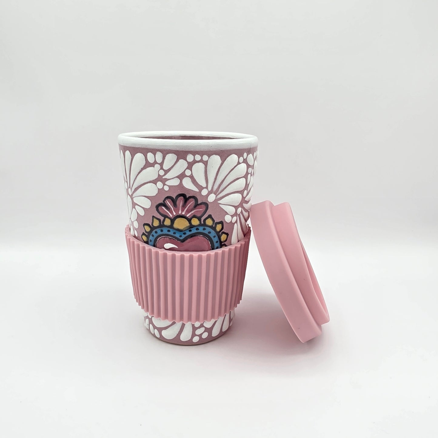 15 OZ Handmade Talavera Ceramic Tumblers