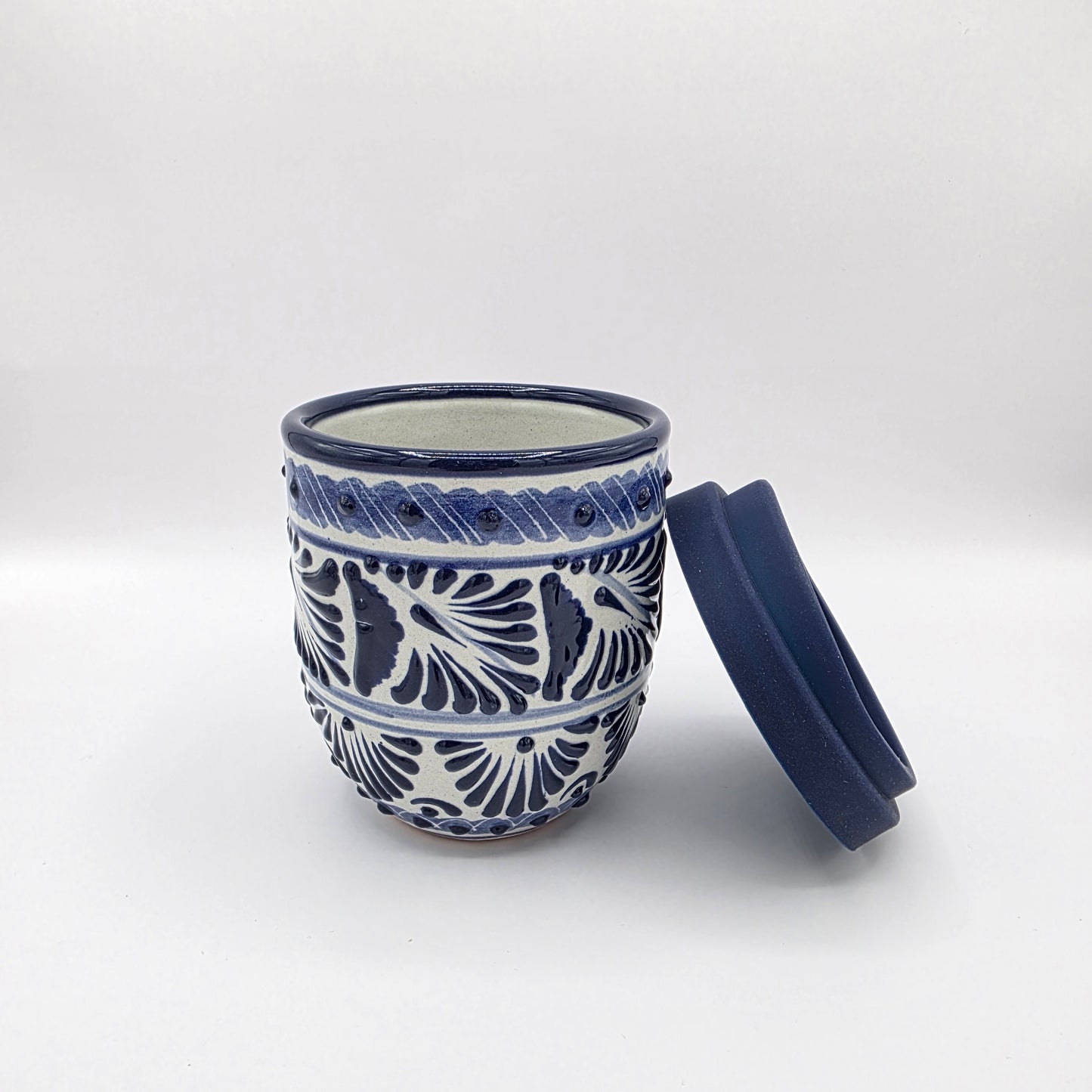 Handmade Round Talavera Ceramic Tumblers