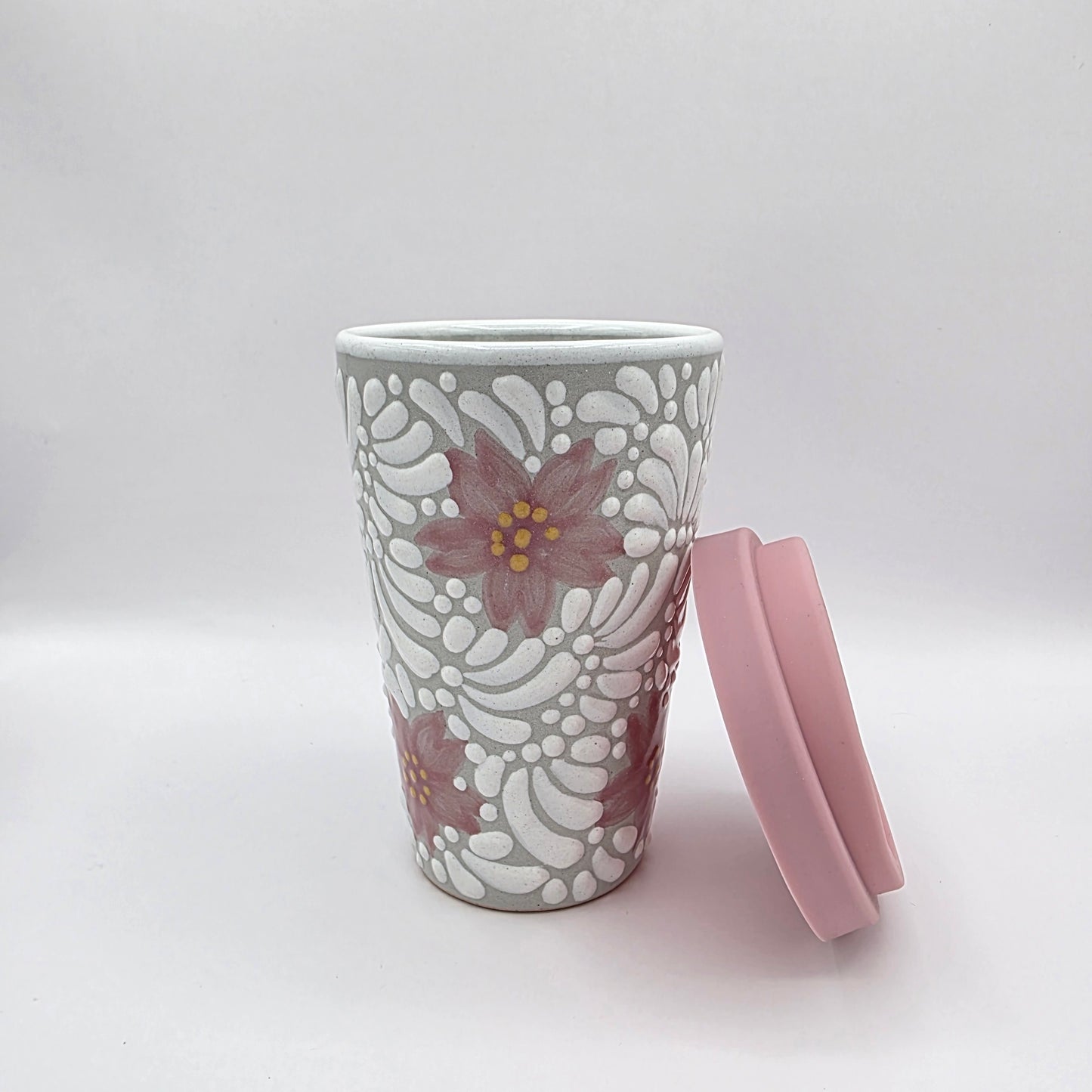 15 OZ Handmade Talavera Ceramic Tumblers