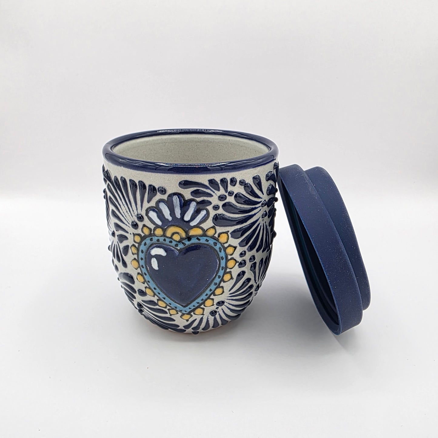 Handmade Round Talavera Ceramic Tumblers
